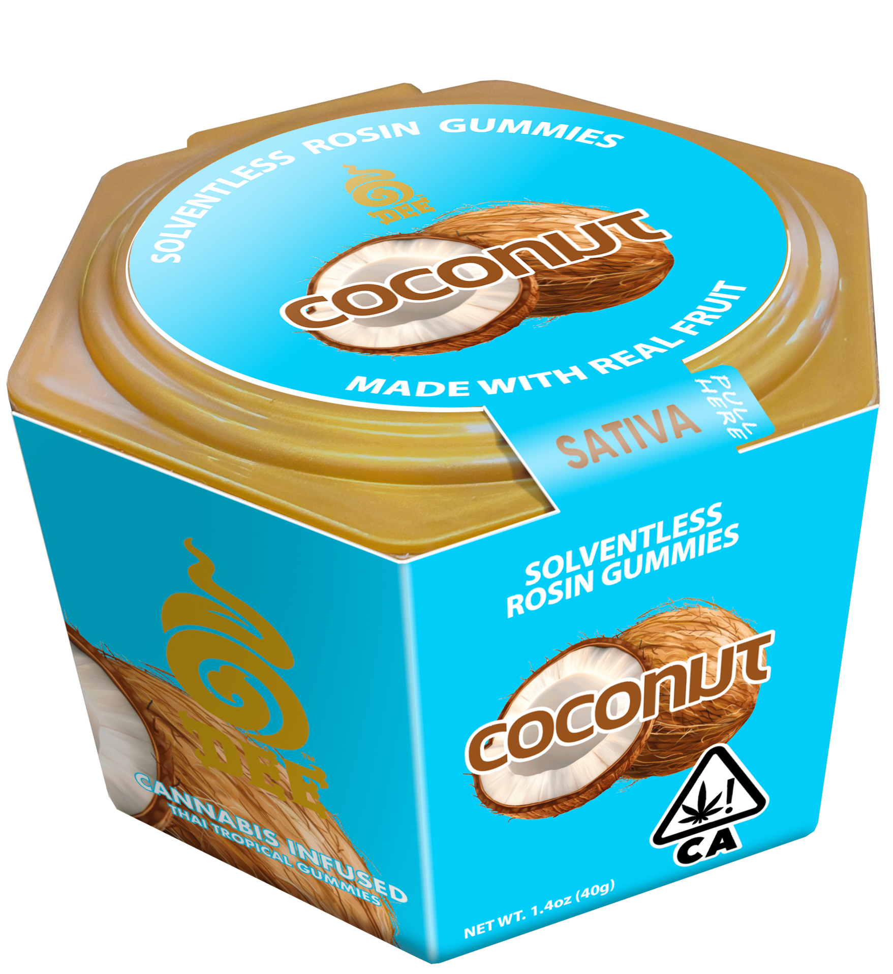 Active Coconut Sativa Gummies
