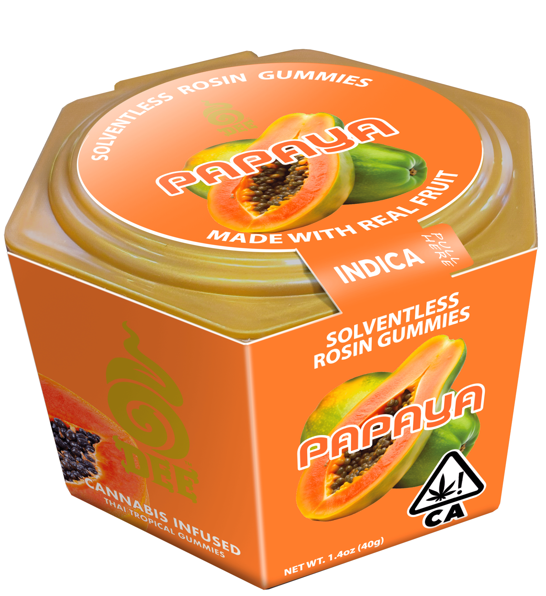 Restore Papaya Indica Gummies