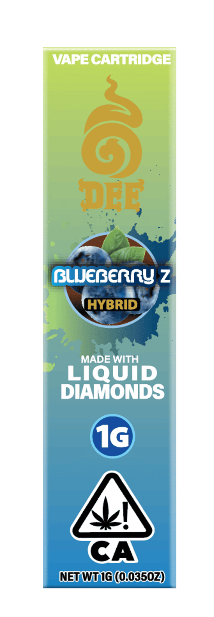 Blueberry Zkittlez Hybrid Vape Cartridge 1g