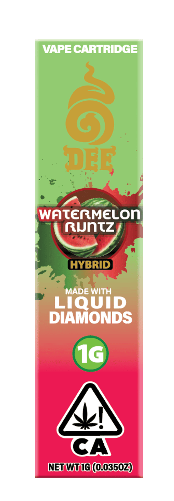 Watermelon Runtz Hybrid Vape Cartridge 1g