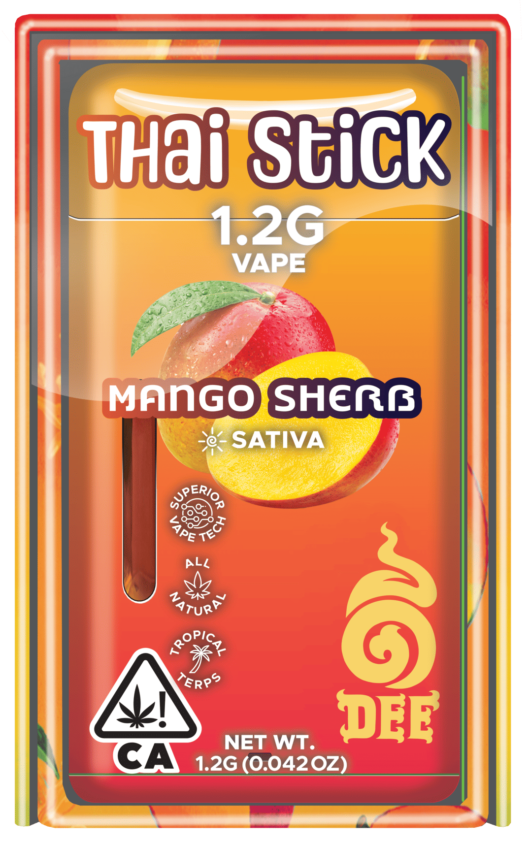 Mango Sherb Sativa Vape 1.2g